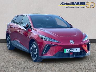 SPOTICAR Mg 4 Mg4 64kwh Trophy Long Range Auto 5dr Used Car - Saloon Electric Red - Ashington - 1200578144_1