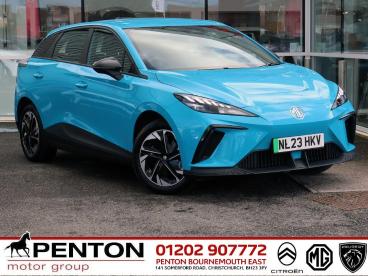 SPOTICAR Mg 4 Mg4 51kwh Se Auto 5dr Used Car - Saloon Electric Blue - Christchurch - 1200586334_1