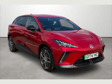 SPOTICAR Mg 4 Mg4 64kwh Trophy Long Range Auto 5dr Used Car - Saloon Electric Red - Eastbourne - 1200593759_1