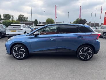 SPOTICAR Mg 4 Mg4 64kwh Premium Long Range Auto 5dr Used Car - Saloon Electric Blue - Enniskillen - 1200606646_2
