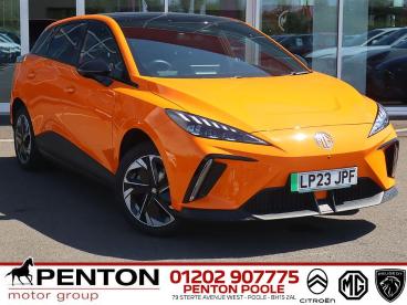 SPOTICAR Mg 4 Mg4 64kwh Trophy Long Range Auto 5dr Used Car - Saloon Electric Orange - Poole - 1200611142_1