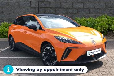 SPOTICAR Mg 4 Mg4 64kwh Trophy Long Range Auto 5dr Used Car - Saloon Electric Orange - Rugby - 1200615934_1