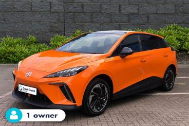 SPOTICAR Mg 4 Mg4 64kwh Trophy Long Range Auto 5dr Used Car - Saloon Electric Orange - Rugby - 1200615934_2