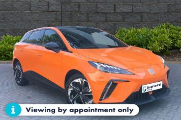 SPOTICAR Mg 4 Mg4 64kwh Trophy Long Range Auto 5dr Used Car - Saloon Electric Orange - Rugby - 1200617337_1