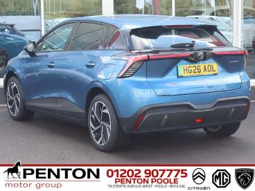 SPOTICAR Mg 4 Mg4 64kwh Premium Long Range Auto 5dr Used Car - Saloon Electric Blue - Poole - 1200617654_5