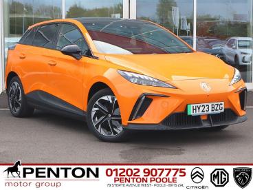 SPOTICAR Mg 4 Mg4 64kwh Trophy Long Range Auto 5dr Used Car - Saloon Electric Orange - Poole - 1200635183_1