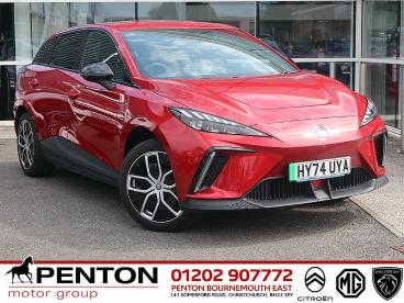 SPOTICAR Mg 4 Mg4 64kwh Trophy Long Range Auto 5dr Used Car - Saloon Electric Red - Christchurch - 1200636996_1