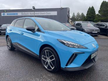 SPOTICAR Mg 4 Mg4 64kwh Trophy Long Range Auto 5dr Used Car - Saloon Electric Blue - Enniskillen - 1200638473_1