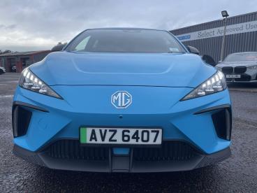 SPOTICAR Mg 4 Mg4 64kwh Trophy Long Range Auto 5dr Used Car - Saloon Electric Blue - Enniskillen - 1200638473_2
