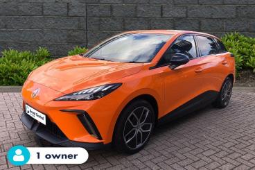 SPOTICAR Mg 4 Mg4 64kwh Trophy Long Range Auto 5dr Used Car - Saloon Electric Orange - Rugby - 1200641821_3