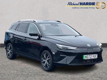 SPOTICAR Mg 5 Mg5 61.1kwh Trophy Long Range Auto 5dr Used Car - Estate Electric Black - Ashington - 1200506859_1