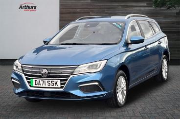 SPOTICAR Mg 5 Mg5 61.1kwh Exclusive Long Range Auto 5dr Used Car - Estate Electric Blue - Wrexham - 1200561157_3