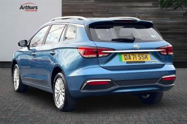 SPOTICAR Mg 5 Mg5 61.1kwh Exclusive Long Range Auto 5dr Used Car - Estate Electric Blue - Wrexham - 1200561157_4