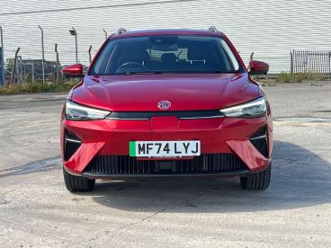 SPOTICAR Mg 5 Mg5 61.1kwh Trophy Long Range Auto 5dr Used Car - Estate Electric Red - Blackpool - 1200623942_4