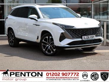 SPOTICAR Mg S9 Mgs9 1.5t 24.7kwh Premium Auto Euro 6 (s/s) 5dr Used Car - Suv Plug-in Hybrid White - Christchurch - 1200639044_1