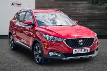 SPOTICAR Mg Zs Mgzs 1.0 T-gdi Exclusive Auto Euro 6 5dr Used Car - Suv Petrol Red - Wrexham - 1200599665_1