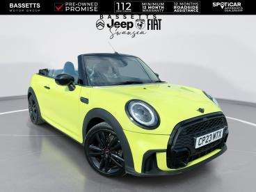 SPOTICAR Mini Convertible 1.5 Cooper Sport Steptronic Euro 6 (s/s) 2dr Used Car - Saloon Petrol Yellow - Swansea - 1200630474_1