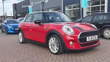 SPOTICAR Mini Hatch 1.5 Cooper Euro 6 (s/s) 5dr Used Car - Saloon Petrol Red - Leicester - 1200588799_1