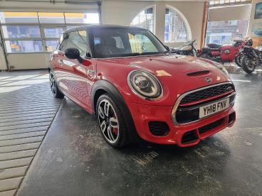 SPOTICAR Mini Hatch 2.0 John Cooper Works Euro 6 (s/s) 3dr Used Car - Saloon Petrol Red - Blairgowrie - 1200641416_1