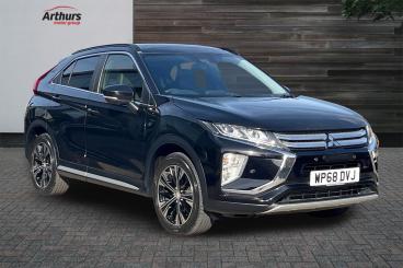 SPOTICAR Mitsubishi Eclipse Cross 1.5t 4 Cvt 4wd Euro 6 (s/s) 5dr Used Car - Suv Petrol Black - Oswestry - 1200638662_1