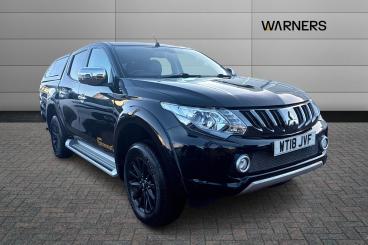 SPOTICAR Mitsubishi L200 2.4 Di-d Dc Barbarian 4wd Euro 6 4dr Used Car - Commercial Vehicle Diesel Black - Tewkesbury - 1200594119_1