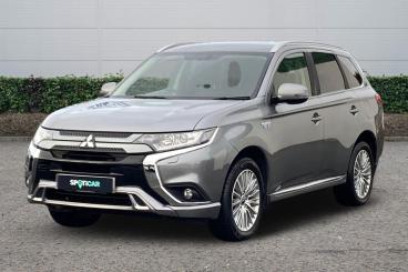 SPOTICAR Mitsubishi Outlander 2.4h Twinmotor 13.8kwh Design Cvt 4wd Euro 6 (s/s) Used Car - Suv Plug-in Hybrid Grey - Cannock - 1200566467_2