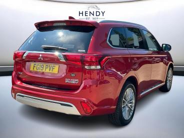 SPOTICAR Mitsubishi Outlander 2.4h Twinmotor 13.8kwh Juro Cvt 4wd Euro 6 (s/s) 5 Used Car - Suv Plug-in Hybrid Red - Tonbridge - 1200601691_5