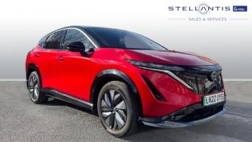 SPOTICAR Nissan Ariya 63kwh Advance Auto 5dr 7.4kw Charger Used Car - Suv Electric Red - Nottingham - 1200587987_1