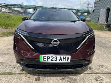 SPOTICAR Nissan Ariya 63kwh Evolve Auto 5dr 7.4kw Charger Used Car - Suv Electric Red - Pontypridd - 1200609596_2