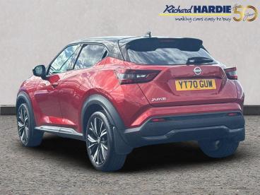 SPOTICAR Nissan Juke 1.0 Dig-t Tekna+ Euro 6 (s/s) 5dr Used Car - Suv Petrol Red - Wallsend - 1200533843_2
