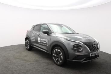 SPOTICAR Nissan Juke 1.6 Tekna+ Auto Euro 6 5dr Used Car - Suv Hybrid Grey - Truro - 1200535390_1