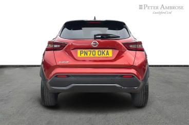SPOTICAR Nissan Juke 1.0 Dig-t Tekna+ Dct Auto Euro 6 (s/s) 5dr Used Car - Suv Petrol Red - Castleford - 1200547142_4