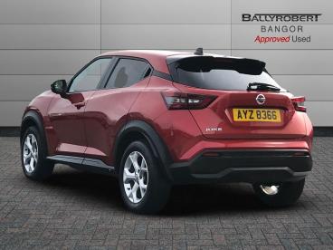 SPOTICAR Nissan Juke 1.0 Dig-t N-connecta Euro 6 (s/s) 5dr Used Car - Suv Petrol Red - Bangor - 1200549211_2