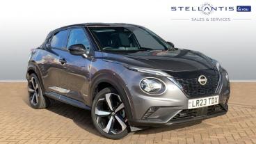 SPOTICAR Nissan Juke 1.6 Tekna Auto Euro 6 5dr Used Car - Suv Hybrid Grey - London - 1200553368_1