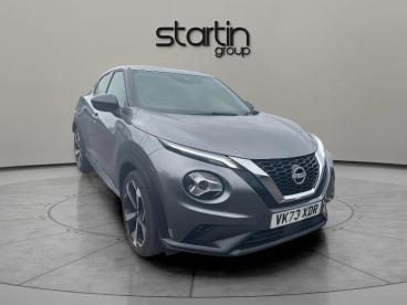 SPOTICAR Nissan Juke 1.0 Dig-t Tekna Euro 6 (s/s) 5dr Used Car - Suv Petrol Grey - Redditch - 1200555328_1
