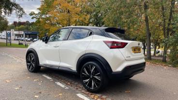 SPOTICAR Nissan Juke 1.0 Dig-t Tekna+ Euro 6 (s/s) 5dr Used Car - Suv Petrol White - Hatfield - 1200557720_5