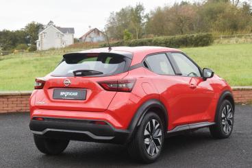 SPOTICAR Nissan Juke 1.0 Dig-t Acenta Euro 6 (s/s) 5dr Used Car - Suv Petrol Red - Ballymena County Antrim - 1200559775_4