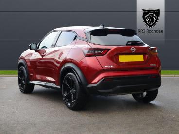 SPOTICAR Nissan Juke 1.6 Tekna Auto Euro 6 5dr Used Car - Suv Hybrid Red - Rochdale - 1200562365_3