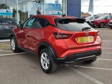 SPOTICAR Nissan Juke 1.0 Dig-t N-connecta Euro 6 (s/s) 5dr Used Car - Suv Petrol Red - Moray - 1200565579_5