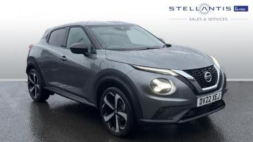 SPOTICAR Nissan Juke 1.0 Dig-t Tekna Dct Auto Euro 6 (s/s) 5dr Used Car - Suv Petrol Grey - Stockport - 1200565865_1