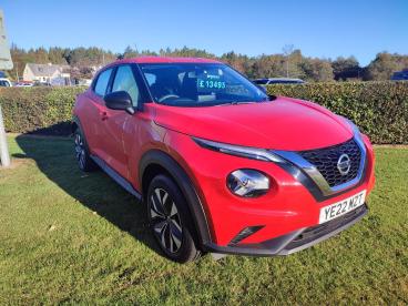 SPOTICAR Nissan Juke 1.0 Dig-t Acenta Euro 6 (s/s) 5dr Used Car - Suv Petrol Red - Invergordon - 1200568853_1