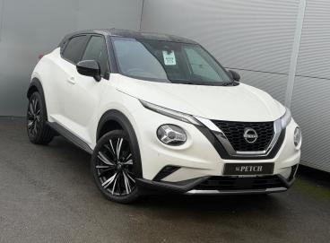 SPOTICAR Nissan Juke 1.0 Dig-t Tekna+ Euro 6 (s/s) 5dr Used Car - Suv Petrol White - Darlington - 1200570817_1
