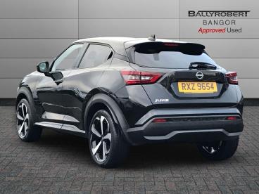 SPOTICAR Nissan Juke 1.0 Dig-t Tekna Dct Auto Euro 6 (s/s) 5dr Used Car - Suv Petrol Black - Bangor - 1200571852_2