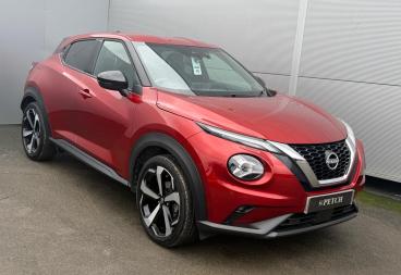 SPOTICAR Nissan Juke 1.0 Dig-t Tekna Euro 6 (s/s) 5dr Used Car - Suv Petrol Red - Darlington - 1200573911_2