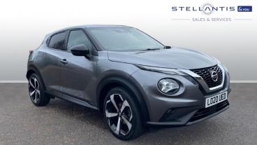 SPOTICAR Nissan Juke 1.0 Dig-t Tekna Euro 6 (s/s) 5dr Used Car - Suv Petrol Blue - Hatfield - 1200574758_1