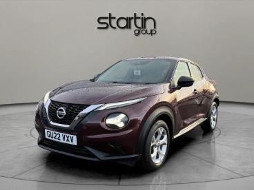 SPOTICAR Nissan Juke 1.0 Dig-t N-connecta Euro 6 (s/s) 5dr Used Car - Suv Petrol Red - Redditch - 1200577273_3