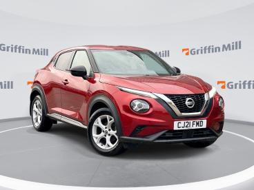 SPOTICAR Nissan Juke 1.0 Dig-t N-connecta Dct Auto Euro 6 (s/s) 5dr Used Car - Suv Petrol Red - Pontypridd - 1200580798_1