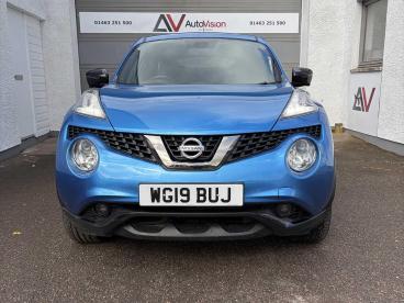 SPOTICAR Nissan Juke 1.6 Tekna Xtron Euro 6 5dr Used Car - Suv Petrol Blue - Inverness - 1200585330_2