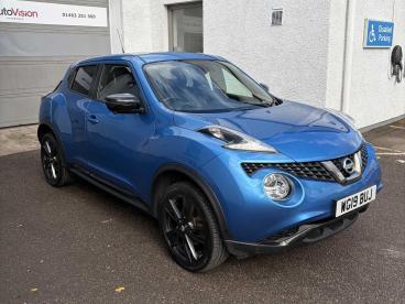 SPOTICAR Nissan Juke 1.6 Tekna Xtron Euro 6 5dr Used Car - Suv Petrol Blue - Inverness - 1200585330_3