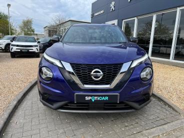 SPOTICAR Nissan Juke 1.0 Dig-t N-connecta Euro 6 (s/s) 5dr Used Car - Suv Petrol Blue - Ryde - 1200585915_2